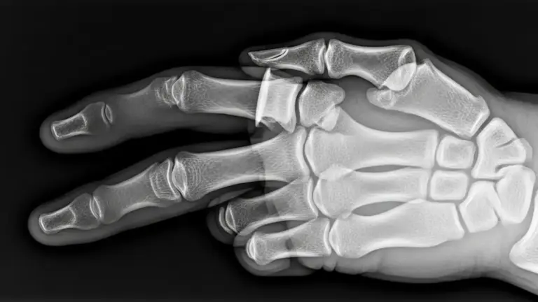 Como saber se desloquei o dedo da mão